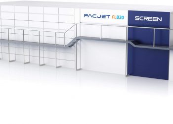 Screen’den esnek ambalaj için yüksek hızlı su bazlı inkjet sistem