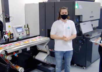 Barcelona’da Türkçe  çevrim içi HP Indigo 6K demosu