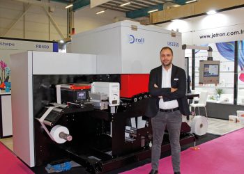 Jetron ilk yerli dijital etiket baskı makinesiyle ilgi topladı