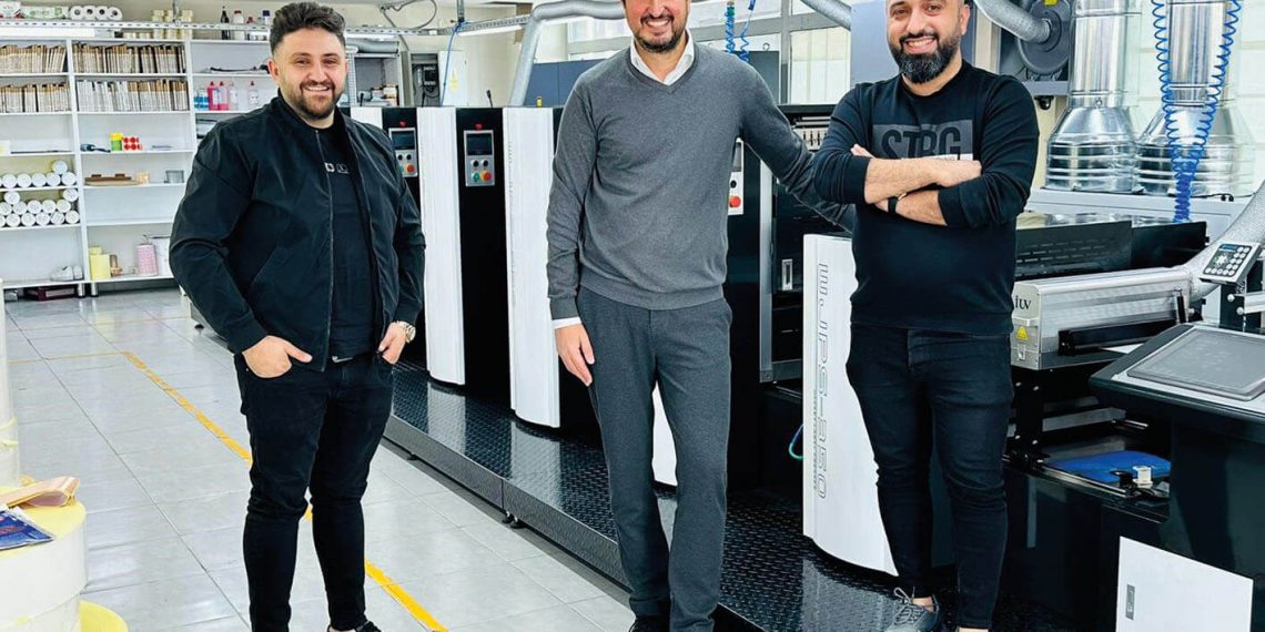 Tech Etiket’in ilk baskı makinesinde tercihi Wanjie ofset baskı makinesi