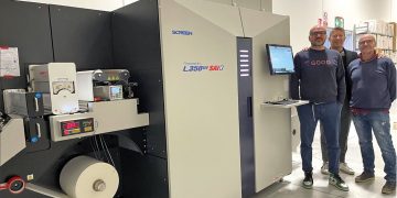 Maestri Etichette, Screen Truepress Jet L350UV SAI E yatırımı yaptı