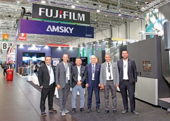 Fujiflm Türkiye Grafk İletişim Sistemleri Grup Müdürü Ahmet Kocaman:  “İnkjet teknolojisi ile baskı yapan makineler ön plandaydı”