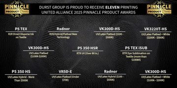 Durst Group’un yenilikçiliği  on bir ödül birden aldı