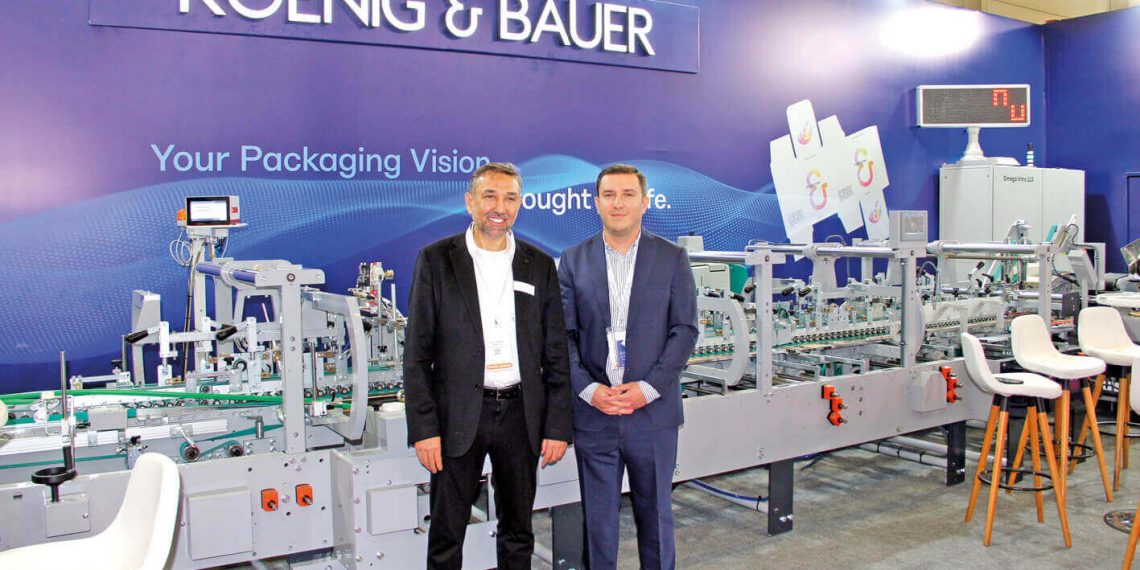 Uzun bir aradan sonra Avrasya Ambalaj İstanbul Fuarı’na katılan  Koenig & Bauer Duran, yeni özelliklere sahip OMEGA Intro’yu tanıttı
